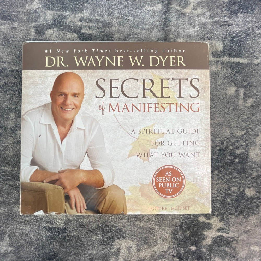 Dr Wayne Dyer Secrets of Manifesting 6-CD Set Spiritual Guide Lecture Self-Help